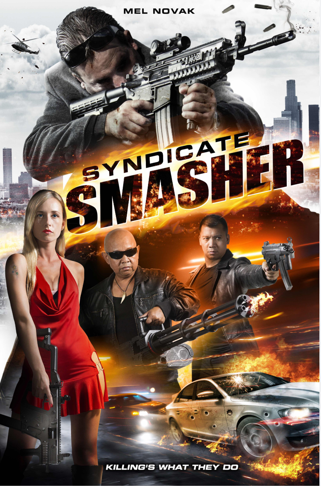 Olya in film role - Syndicate Smasher